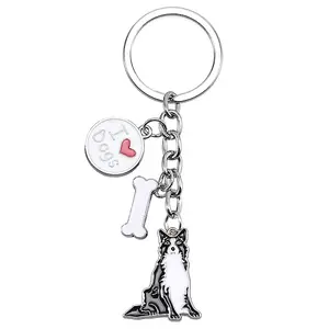 Alloy Enamel Keychain