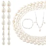 110Pcs 4 Styles Synthetic Turquoise Beads