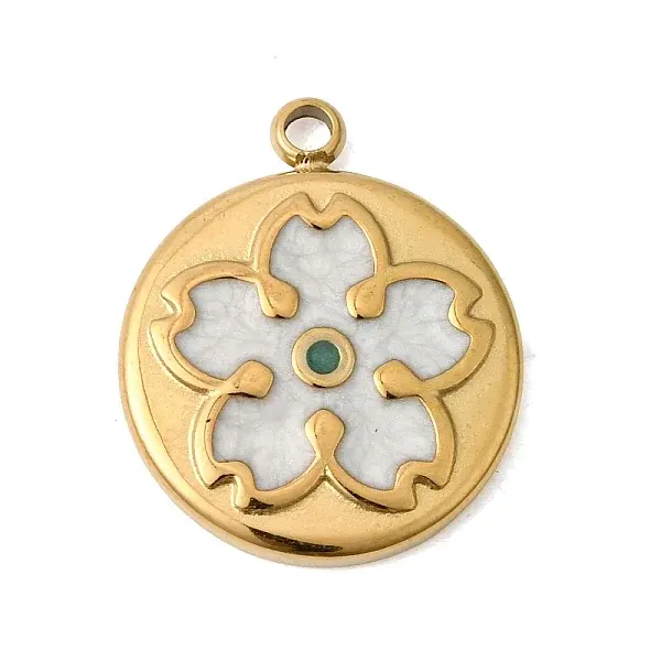 304 Stainless Steel Enamel Pendants