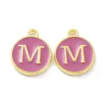 Golden Plated Alloy Enamel Charms