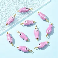 10Pcs Handmade Porcelain Pendants