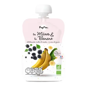 POPOTE kapsička BIO černice s banánom