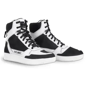 Moto boty W-TEC Bastige černo-bílá 47