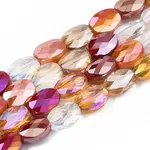 Electroplate Glass Beads Strands