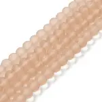 Transparent Glass Beads Strands