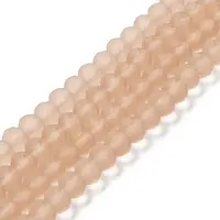 Transparent Glass Beads Strands