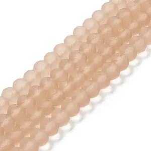 Transparent Glass Beads Strands