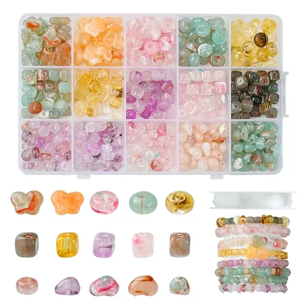 DIY Acrylic Beads Bracelets Making Kits