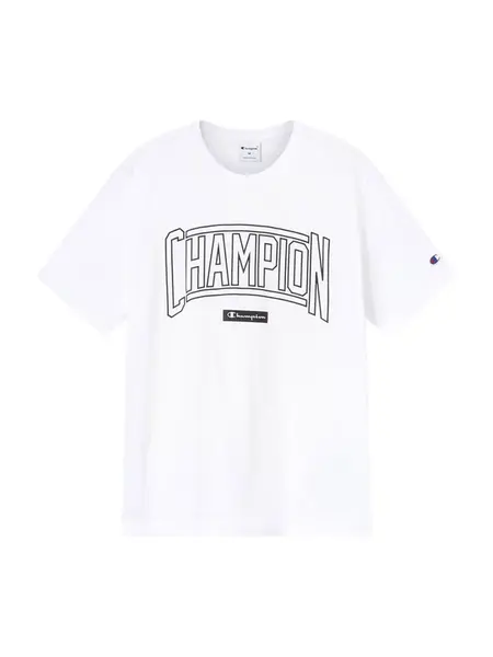 Champion Authentic Athletic Apparel Tričko  čierna / biela