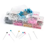 8Boxes 8 Colors Iron Pins