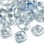 20Pcs Electroplate Glass Beads