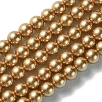Eco-Friendly Glass Pearl Beads Strands