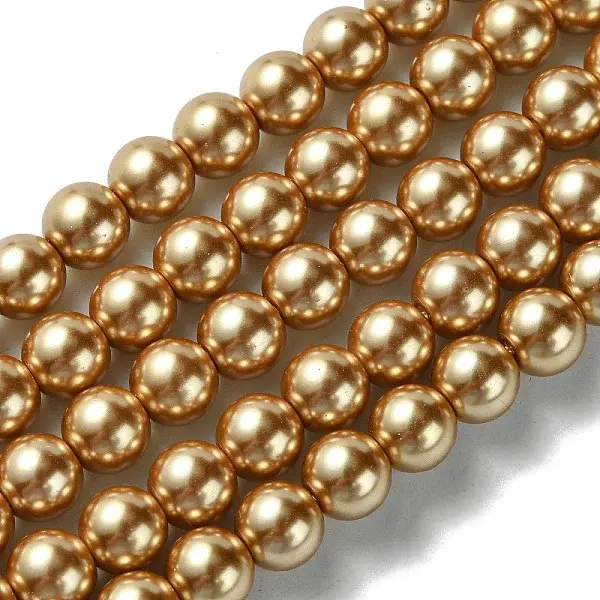 Eco-Friendly Glass Pearl Beads Strands