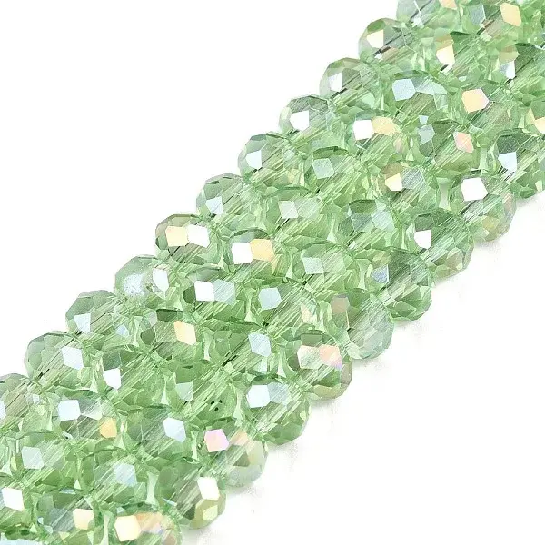 Electroplate Glass Beads Strands