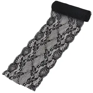 Flower Polyester Lace Edge Trim Ribbon