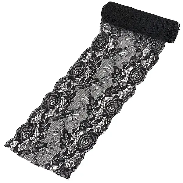 Flower Polyester Lace Edge Trim Ribbon