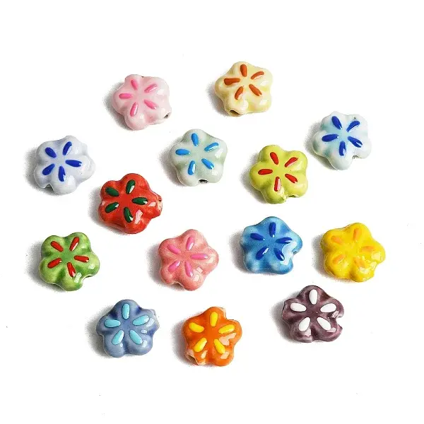 Handmade Porcelain Enamel Beads
