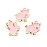 Zinc Alloy Enamel Pendants