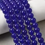 Natural White Jade Beads Strands