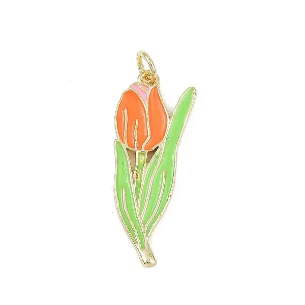Brass Enamel Pendants