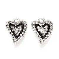 Alloy Rhinestone Pendants