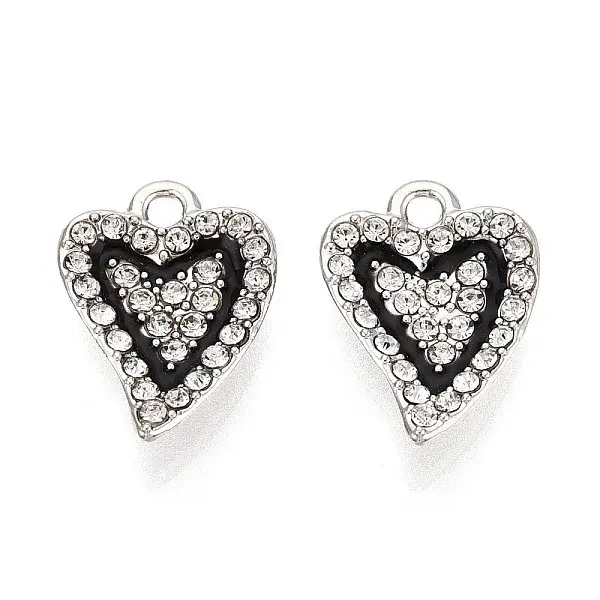 Alloy Rhinestone Pendants