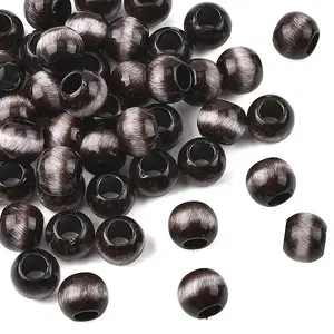 Opaque Acrylic European Beads
