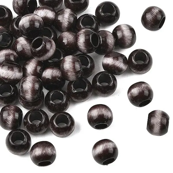 Opaque Acrylic European Beads