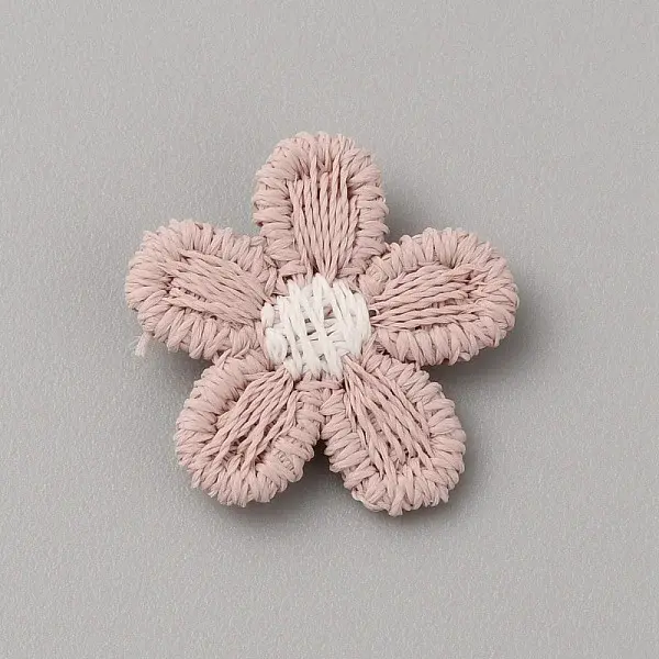 Two Tone Polyester Knitted Ornament Accessories