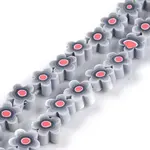 Handmade Flower Polymer Clay Beads Strands