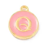 Golden Plated Alloy Enamel Charms