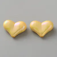 Electroplate Opaque Acrylic Beads