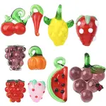 20Pcs 10 Styles Handmade Lampwork Pendants and Beads