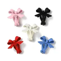 Spray Printed Alloy Clip on Earring Findings