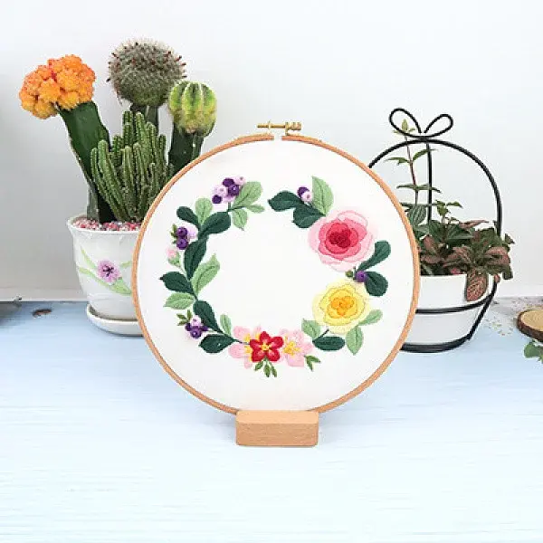 Flower Pattern DIY Embroidery Kit