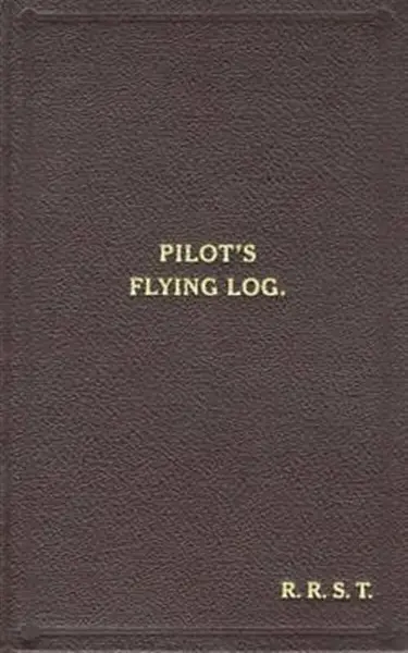 W/Cdr Robert Stanford Tuck Facsimile Flying Log Book - Robert R.Stanford Tuck