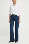 Bavlněné džíny Pepe Jeans FLARE HW WILLA high waist, PL204734EF1