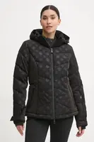 Lyžařská bunda Guess černá barva, W4PL3N WH0K0