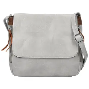 Stylová dámská crossbody Metagga new, světle šedá