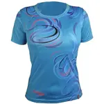 HAVEN ENERGY CRAZY SHORT Dámský dres s krátkých rukávem, modrá, velikost