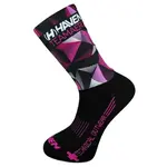 HAVEN AERO Aerodynamické ponožky, černá, velikost