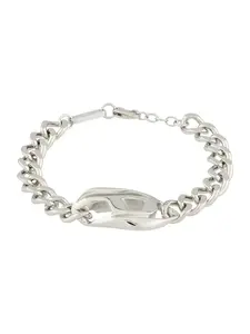 DIESEL Náramok  strieborná