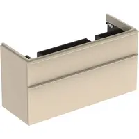 Geberit Smyle Square kúpeľňová skrinka pod umývadlo 118,4x62x47 cm v šedej farbe 500.356.JL.1