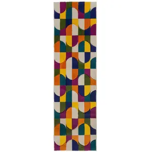 Flair Rugs TKANÝ KOBEREC, 66/300 cm, vícebarevná