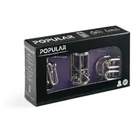 POPULAR TEASER 3 KS Set hlavolamov, strieborná, veľkosť