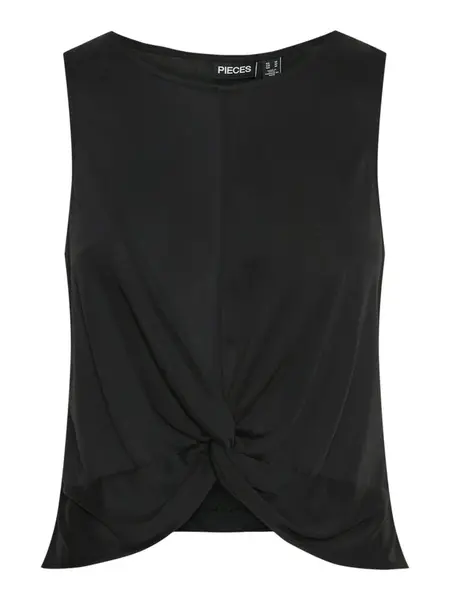 PIECES Top 'Anora'  čierna
