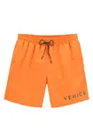 VENICE BEACH Plavecké šortky  modrá / oranžová