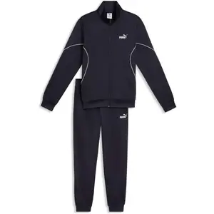Puma POLY PIPING SUIT Pánska súprava, tmavo modrá, veľkosť