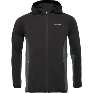 Klimatex ACHIT Pánská mikina s kapucí, černá, velikost