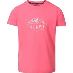 KILPI ALBION Dívčí bavlněné tričko, růžová, velikost